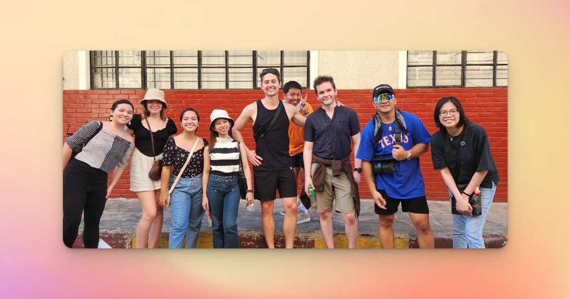 1SecondCopy team during a trip to Manila, Philippines