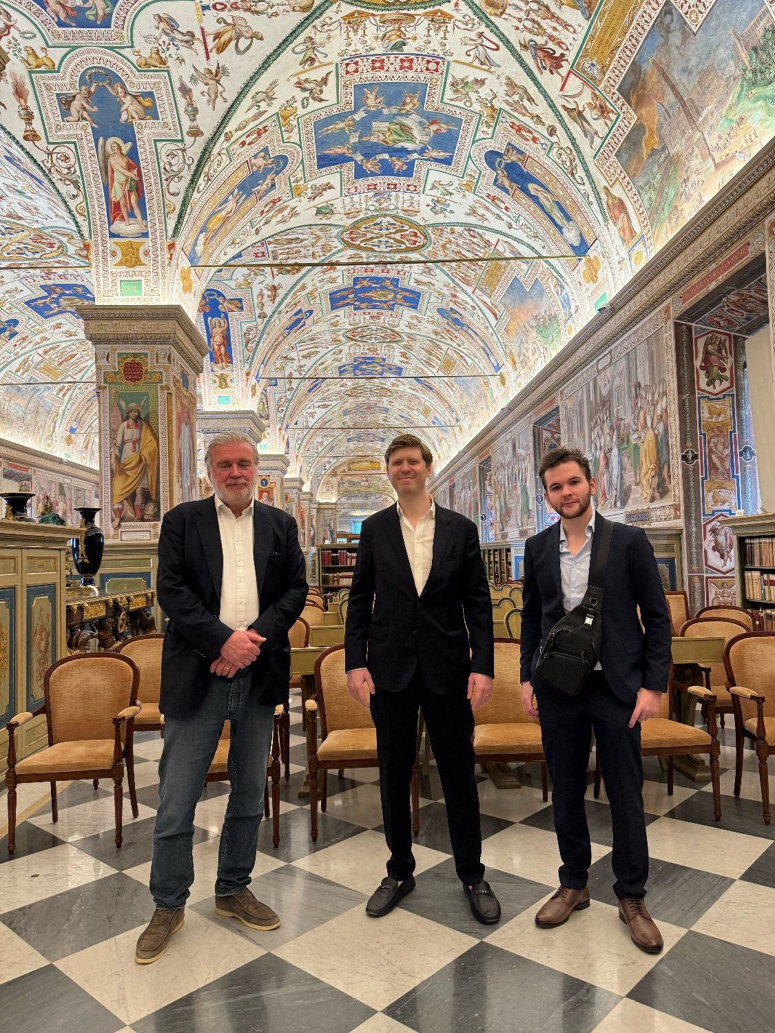 Vatican visit with XWECAN client Concordium
